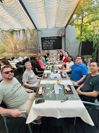 Team-Event Wien 2026: gemeinsames Abendessen