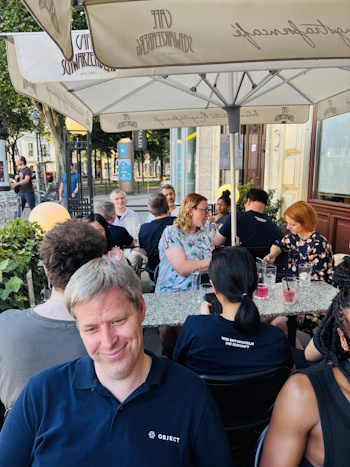 Team-Event Wien 2026: Nachtessen im Café Schwarzenberg