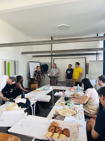 Team-Event Wien 2026: Austausch im KI-Workshop
