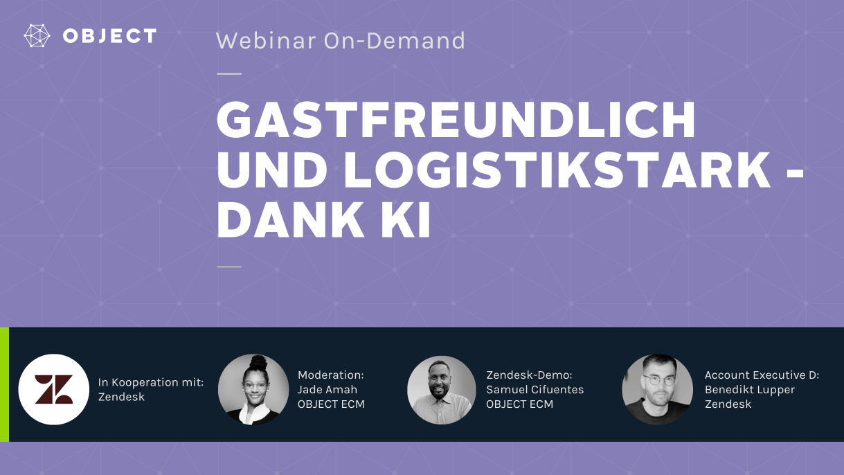 Gastfreundlich und Logistikstark - Dank KI