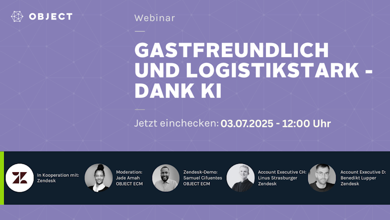 Einchecken zum Erfolg: KI-gestützter Zendesk-Showcase für Ihr Transport- und Gastgewerbe